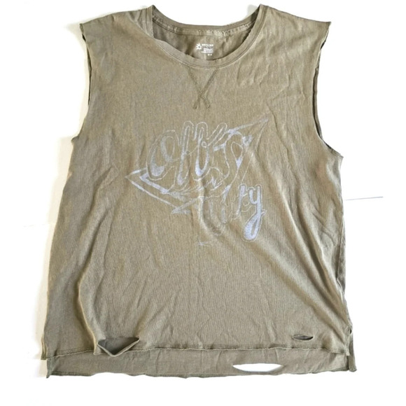 Offline Off Duty Distressed Muscle Tank - Picture 1 of 5